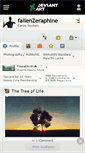 Mobile Screenshot of fallenzeraphine.deviantart.com