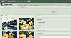 Desktop Screenshot of fluffy-dinosaur.deviantart.com