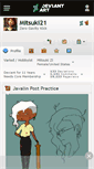 Mobile Screenshot of mitsuki21.deviantart.com