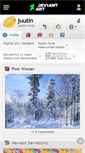 Mobile Screenshot of juutin.deviantart.com