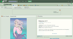 Desktop Screenshot of fyremermaid.deviantart.com