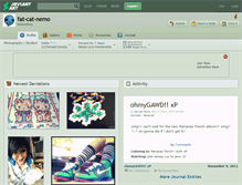 Tablet Screenshot of fat-cat-nemo.deviantart.com