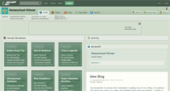 Desktop Screenshot of homeschool-winner.deviantart.com