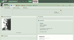 Desktop Screenshot of cessen.deviantart.com