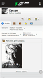 Mobile Screenshot of cessen.deviantart.com