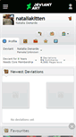 Mobile Screenshot of nataliakitten.deviantart.com
