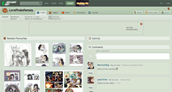 Desktop Screenshot of lovepiratepamela.deviantart.com