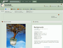 Tablet Screenshot of hanulbada.deviantart.com