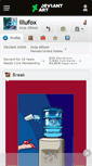 Mobile Screenshot of illufox.deviantart.com