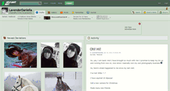 Desktop Screenshot of lavenderdaniella.deviantart.com