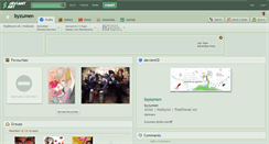 Desktop Screenshot of byzumen.deviantart.com