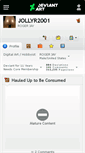 Mobile Screenshot of jollyr2001.deviantart.com