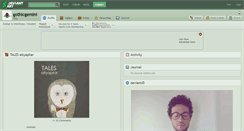 Desktop Screenshot of gothicgemini.deviantart.com