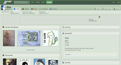 Desktop Screenshot of ghyr.deviantart.com