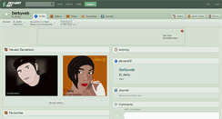 Desktop Screenshot of derbyweb.deviantart.com