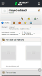 Mobile Screenshot of mayed-alkaabi.deviantart.com
