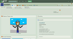 Desktop Screenshot of narutofan2.deviantart.com