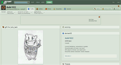 Desktop Screenshot of dude1822.deviantart.com