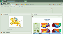 Desktop Screenshot of friggo-glicker.deviantart.com