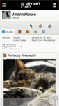 Mobile Screenshot of anonnimouse.deviantart.com