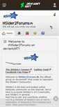 Mobile Screenshot of nsider2forums.deviantart.com
