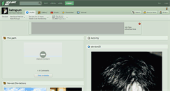 Desktop Screenshot of katrapum.deviantart.com