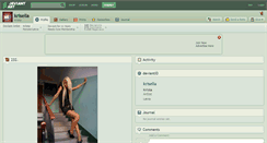 Desktop Screenshot of krisella.deviantart.com