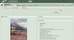 Desktop Screenshot of charrycola.deviantart.com