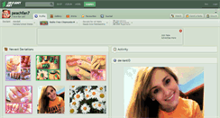 Desktop Screenshot of peachfan7.deviantart.com