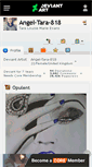 Mobile Screenshot of angel-tara-818.deviantart.com