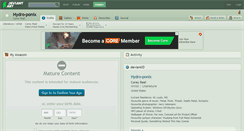 Desktop Screenshot of hydro-ponix.deviantart.com