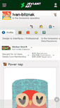 Mobile Screenshot of ivan-bliznak.deviantart.com