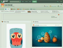 Tablet Screenshot of ivan-bliznak.deviantart.com