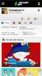 Mobile Screenshot of comatose11.deviantart.com