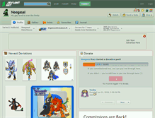 Tablet Screenshot of neegasai.deviantart.com