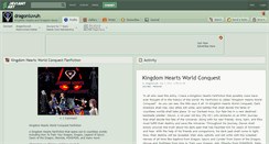 Desktop Screenshot of dragonluvuh.deviantart.com