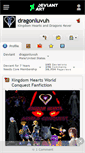 Mobile Screenshot of dragonluvuh.deviantart.com