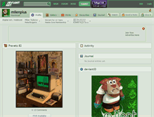 Tablet Screenshot of milenplus.deviantart.com