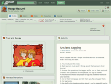 Tablet Screenshot of mango-nezumi.deviantart.com