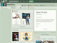 Tablet Screenshot of d-con2010.deviantart.com