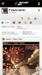Mobile Screenshot of f-dark-senin.deviantart.com