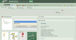 Desktop Screenshot of carnyzzle.deviantart.com