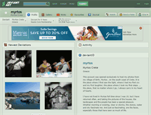 Tablet Screenshot of myrtos.deviantart.com