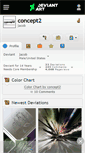 Mobile Screenshot of concept2.deviantart.com