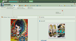 Desktop Screenshot of anthemgirl.deviantart.com