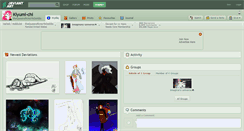 Desktop Screenshot of kiyumi-chi.deviantart.com