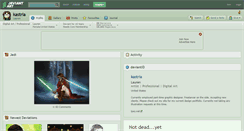 Desktop Screenshot of kastria.deviantart.com