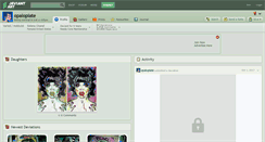 Desktop Screenshot of opalopiate.deviantart.com