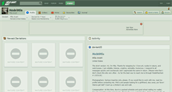 Desktop Screenshot of modelmila.deviantart.com