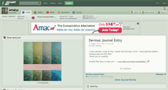 Desktop Screenshot of amalus.deviantart.com